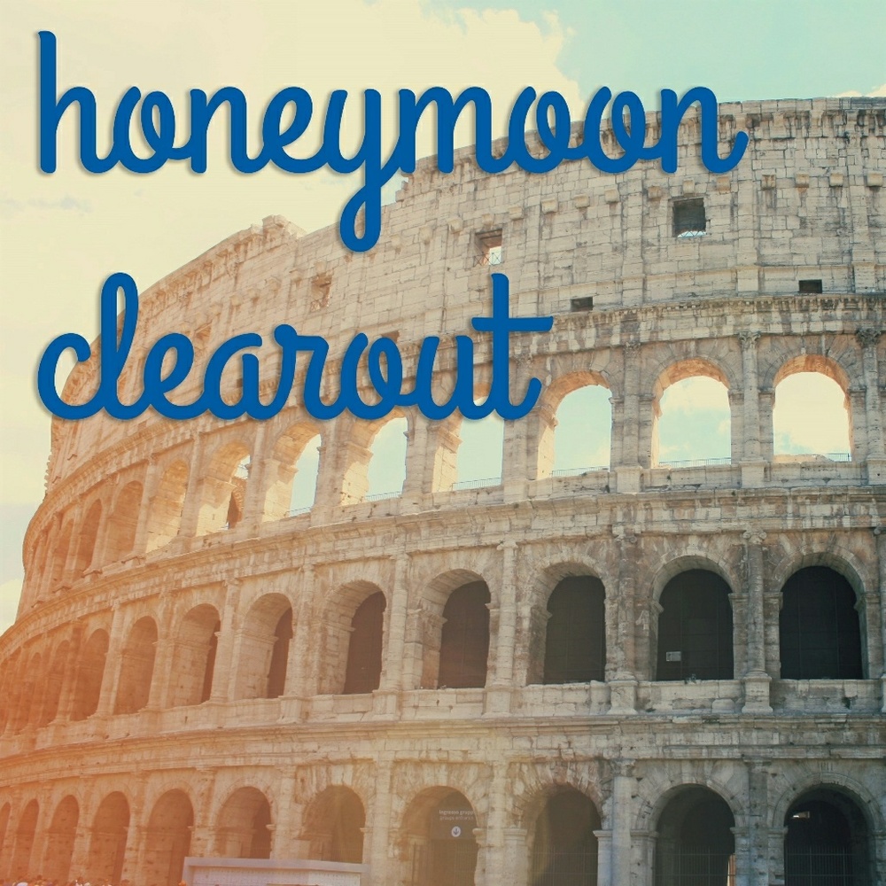 I'm going on my  Italian honeymoon!!!