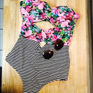 Floral One Piece