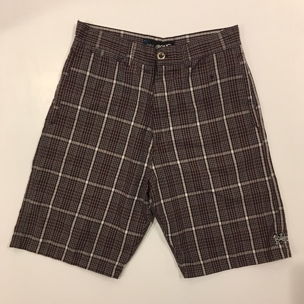 Plaid Billabong Shorts