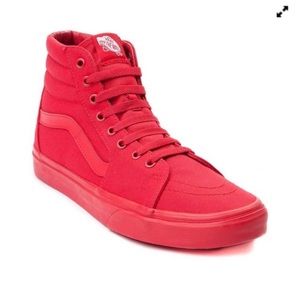 Red Hightop Vans