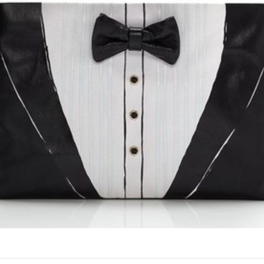 Kate Spade Tuxedo Clutch