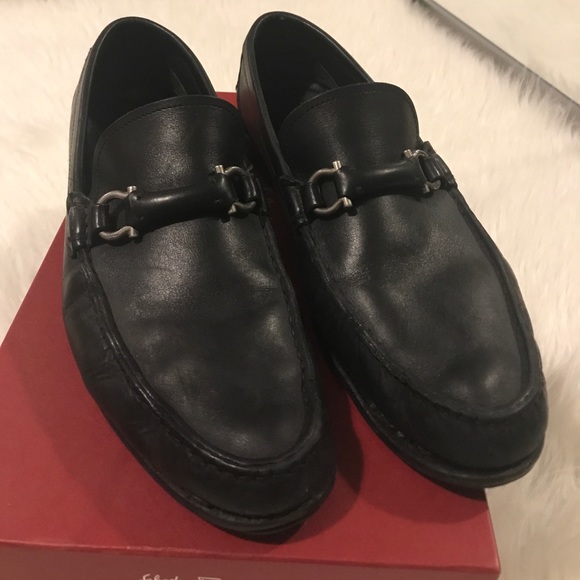 Authentic Ferragamo men\'s shoes. Size 10.5 D. $295