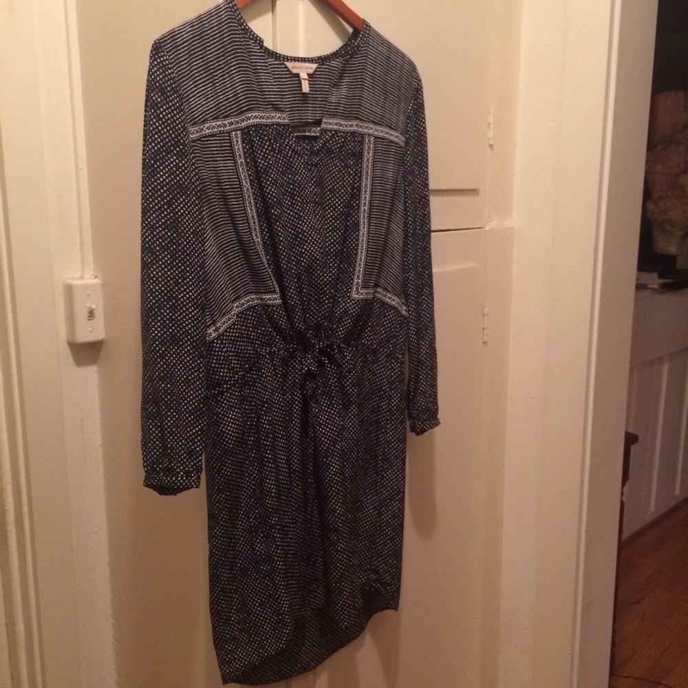 Rebecca Taylor polkadot silk dress