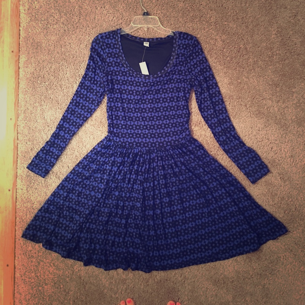 NWT OLD NAVY flowy long sleeve dress