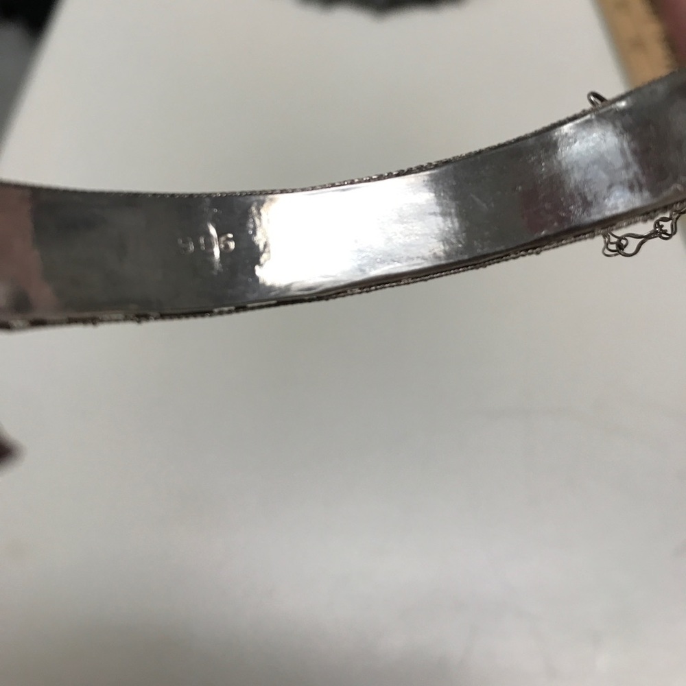Antique Chinese silver Dragon bracelet - Picture 6 of 6