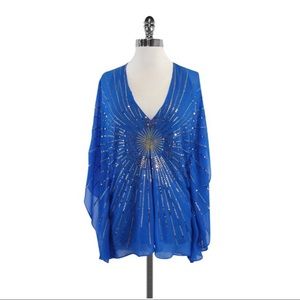 BCBGMAXAZRIA Sequins Top