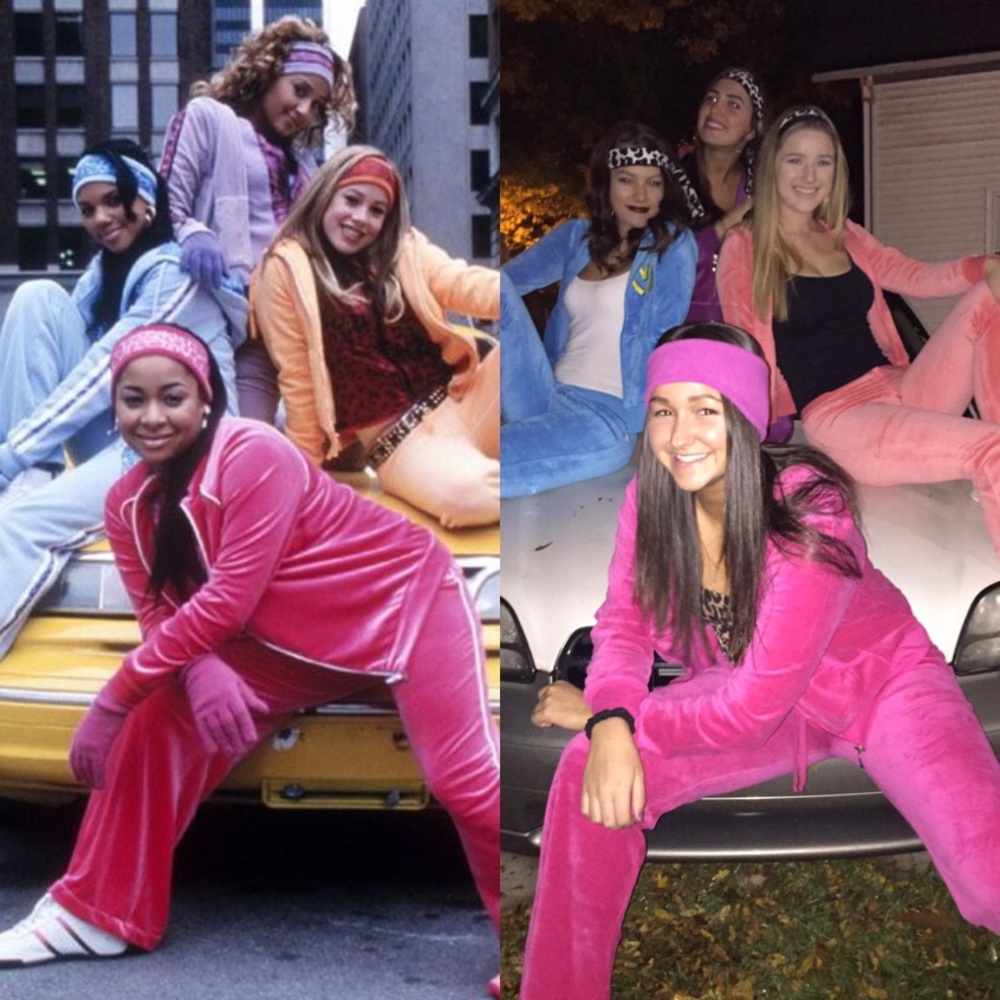 Pink Tracksuit (Top and Bottoms)