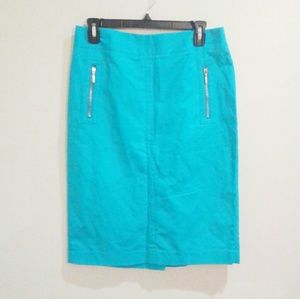 Rafaella turquoise skirt size 4