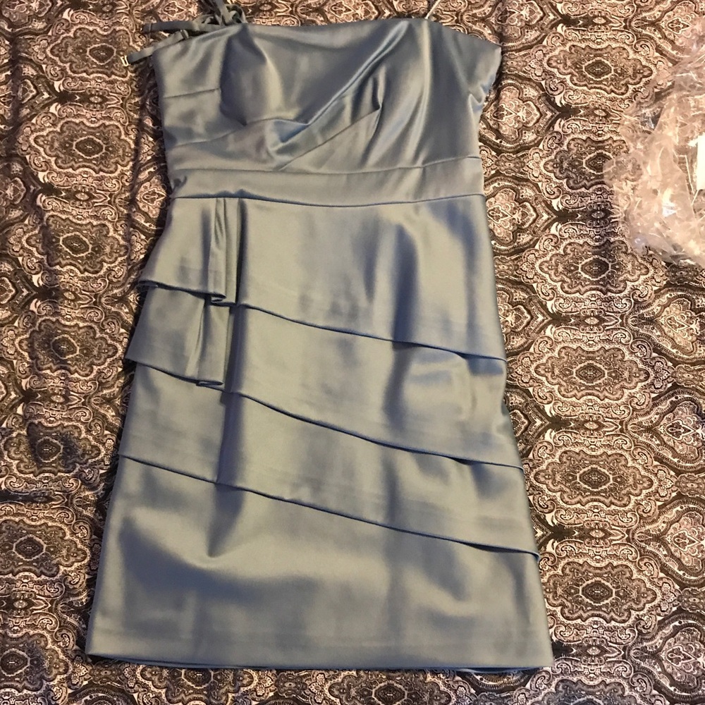 Blue JS collections dress