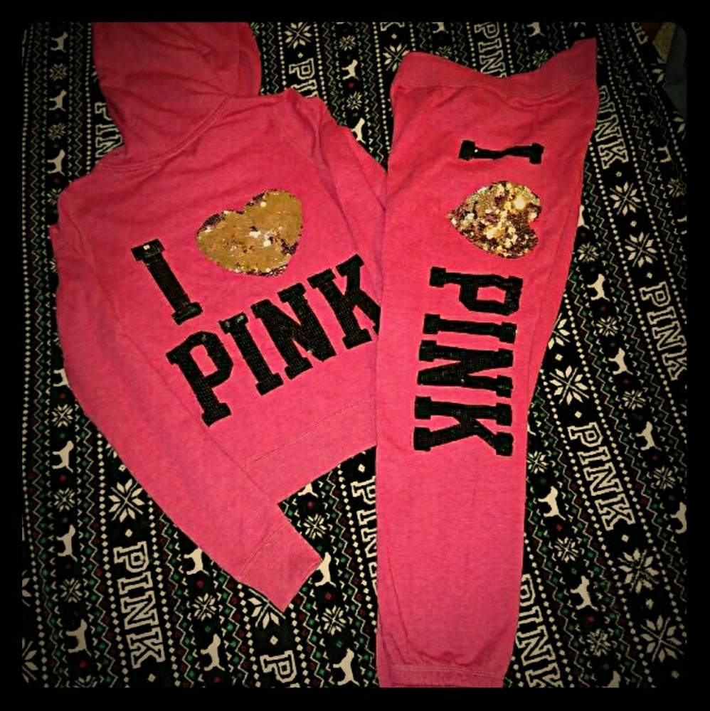 VS PINK BLING SET