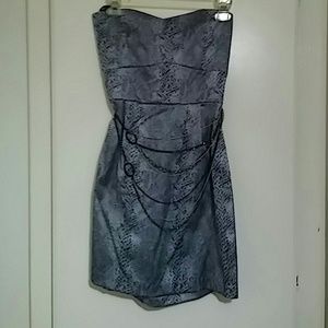 Strapless Cocktail Dress