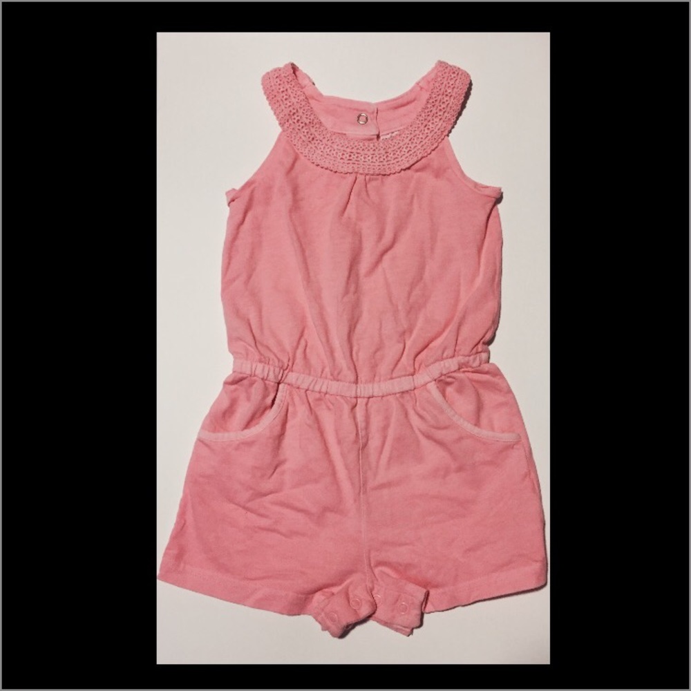 Carters 18 months Adorable PEACH one piece