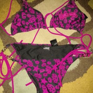 SoCal brass knuckle bikini.