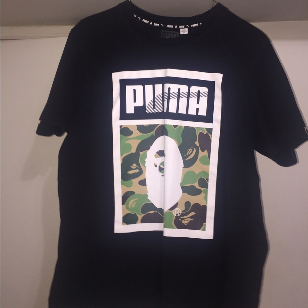 Bape X Puma t shirt.