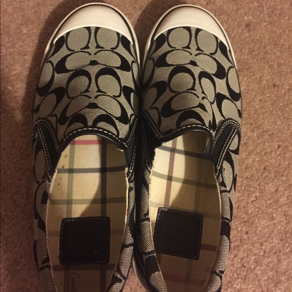 Authentic Coach sneakers size 8