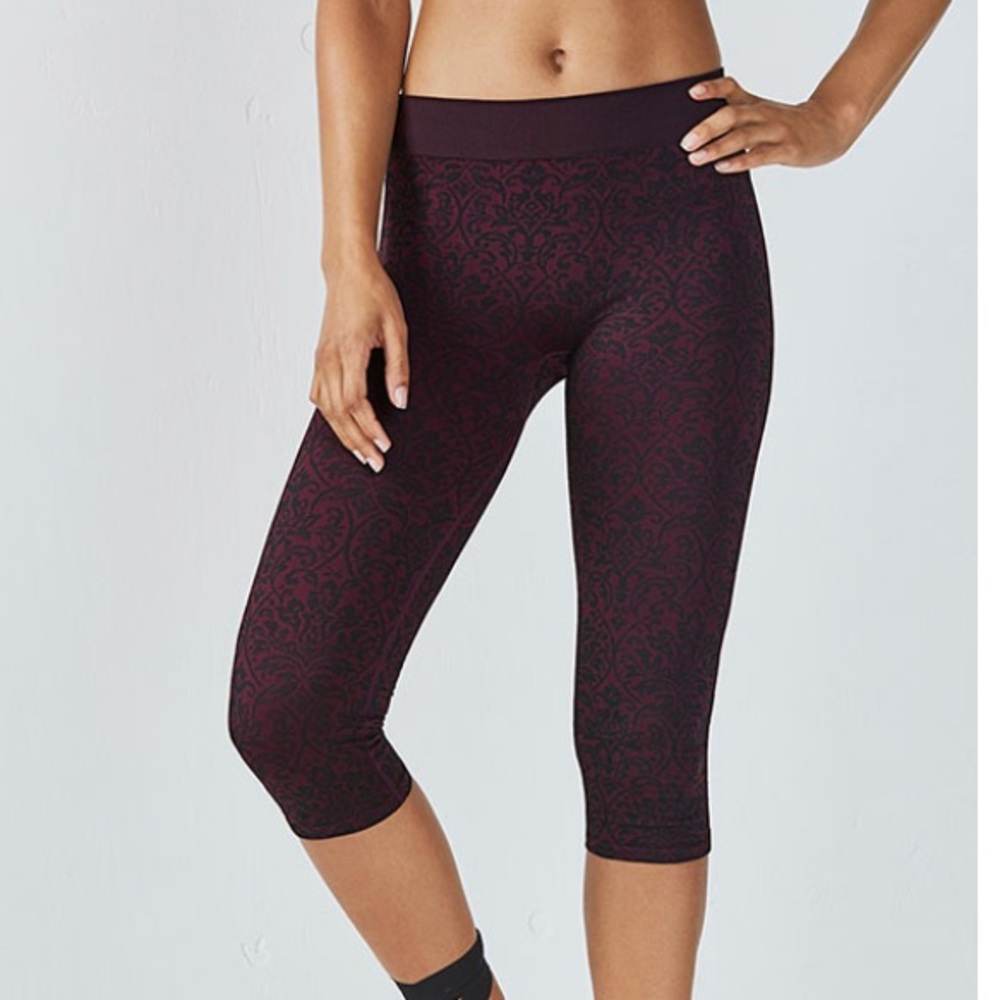 Fabletics Printed Crop Leggings