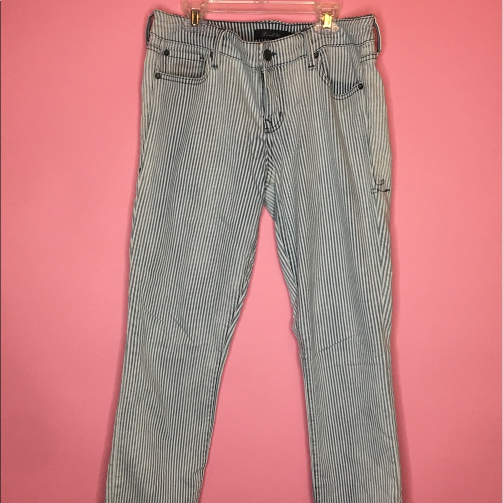 Strip Denim Jeans from Anthropologie