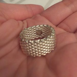 Tiffany's Mesh ring size 7