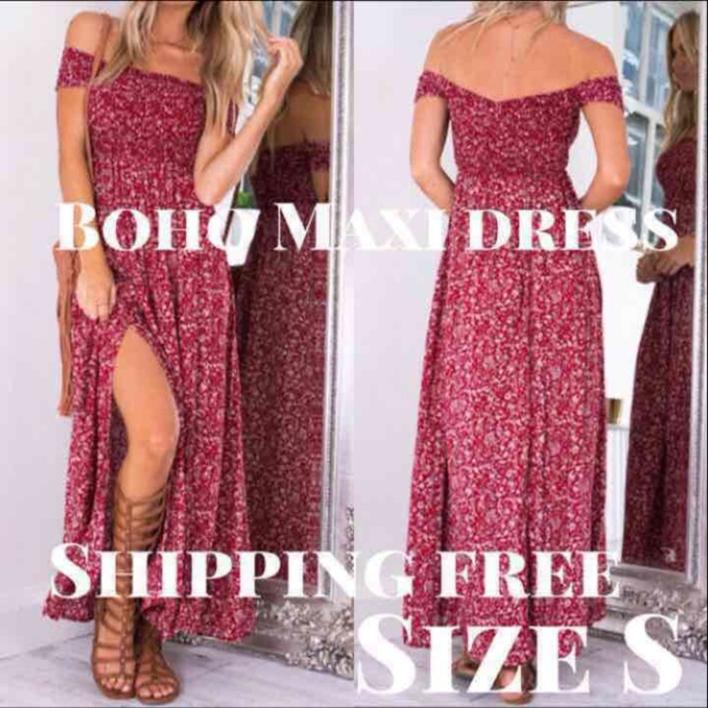 ❤️SOLD!❤️Bohemian Maxi Dress