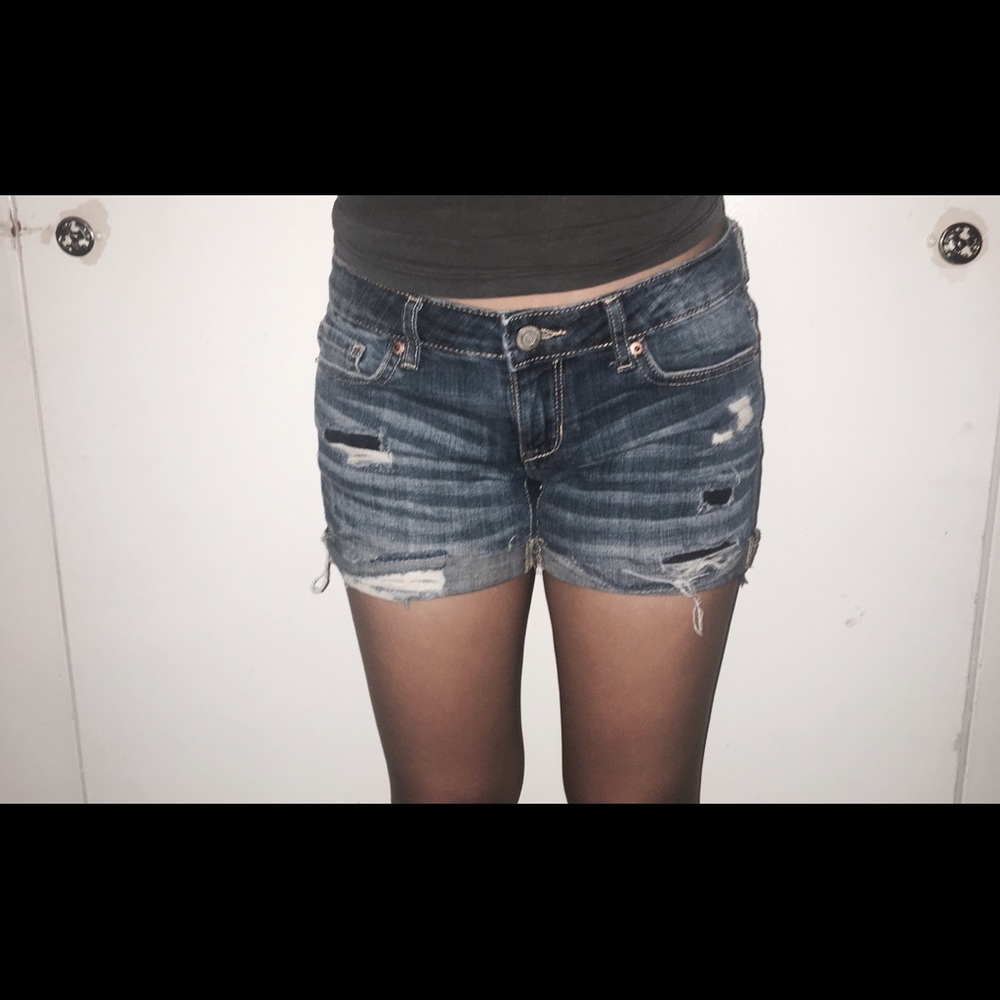 💕Aeropostale midi jeans shorts💕