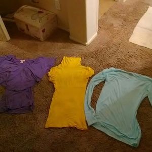 Colorful top bundle