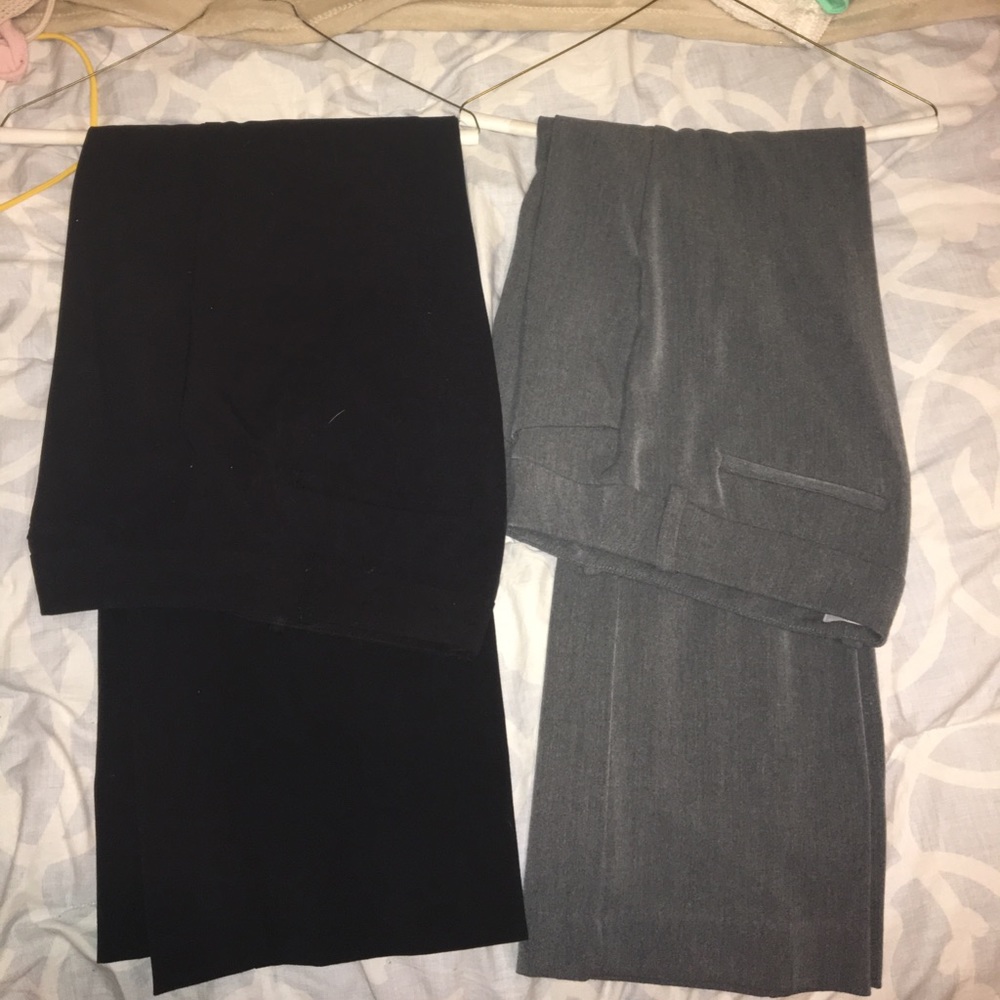 Black and Grey Work Pants