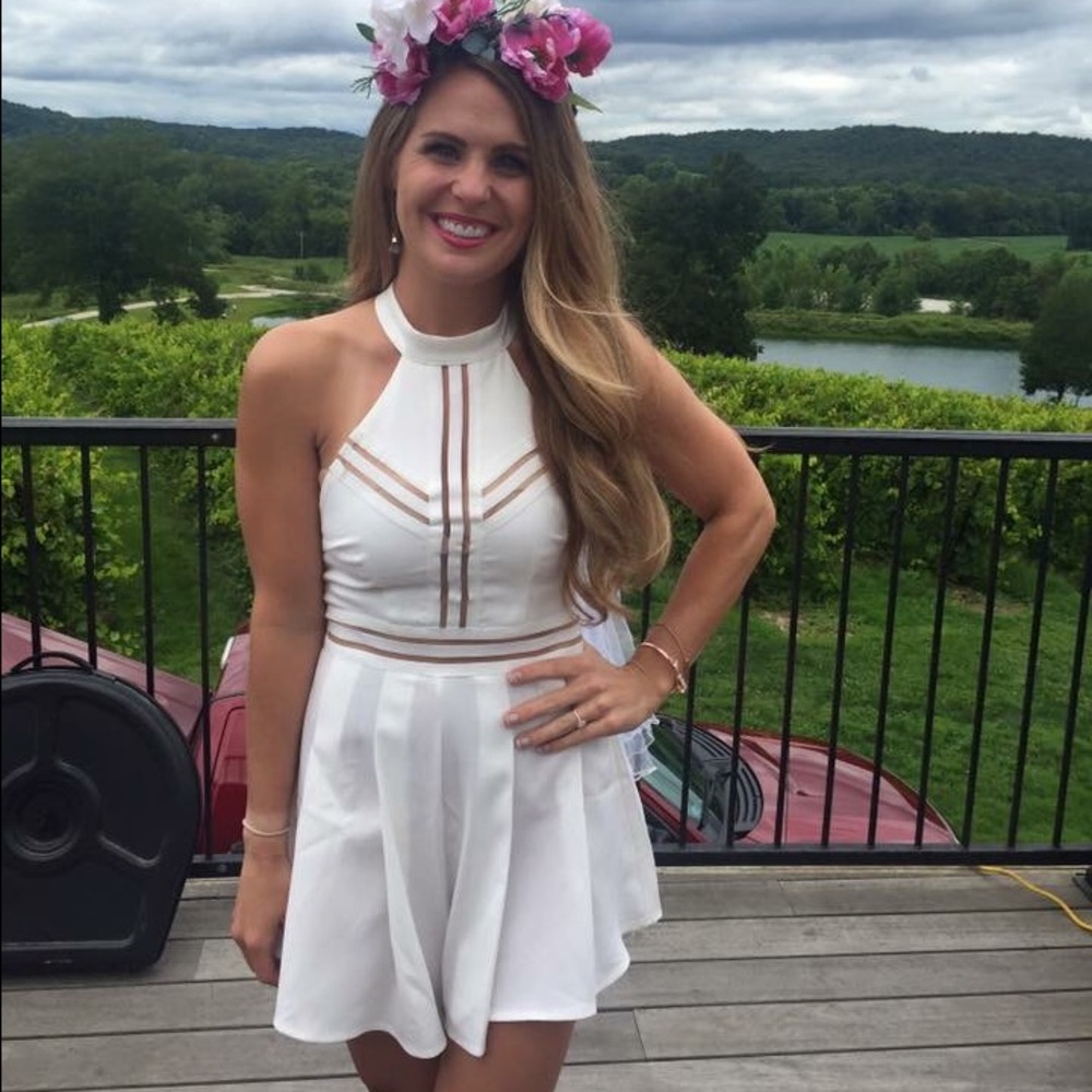 White Romper