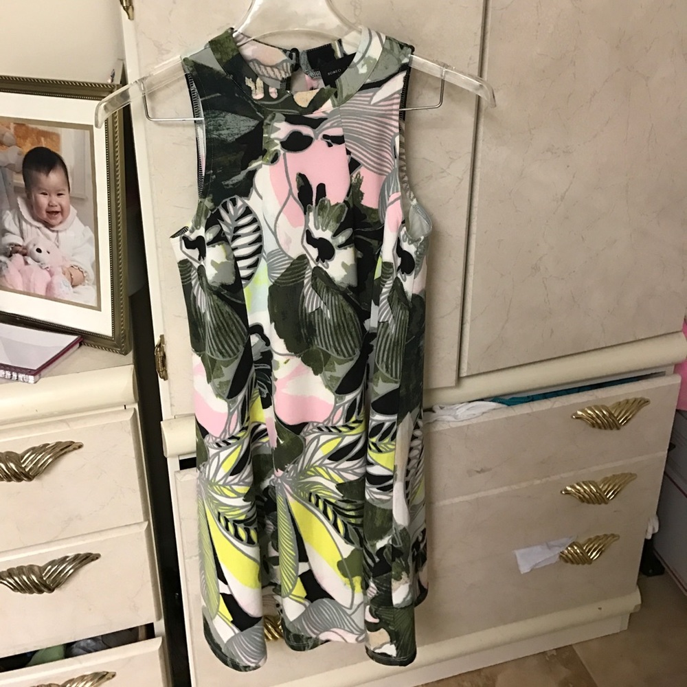 romero & julie couture floral dress
