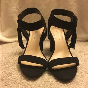 ASOS Block Heeled Sandal with Tassel