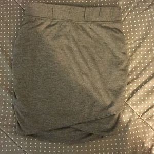 Gray Tobi mini skirt