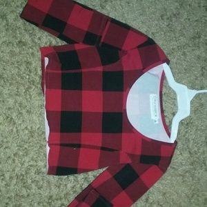 Gypsy Warrior checkered crop top