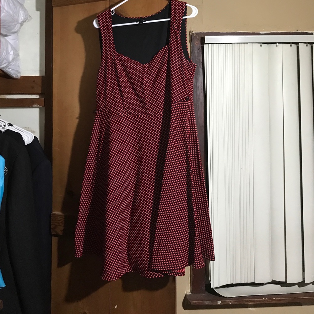 Torrid polka dot dress