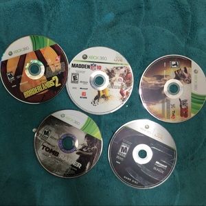 Borderline2,madden10,tomb raider,bungle,WWe12