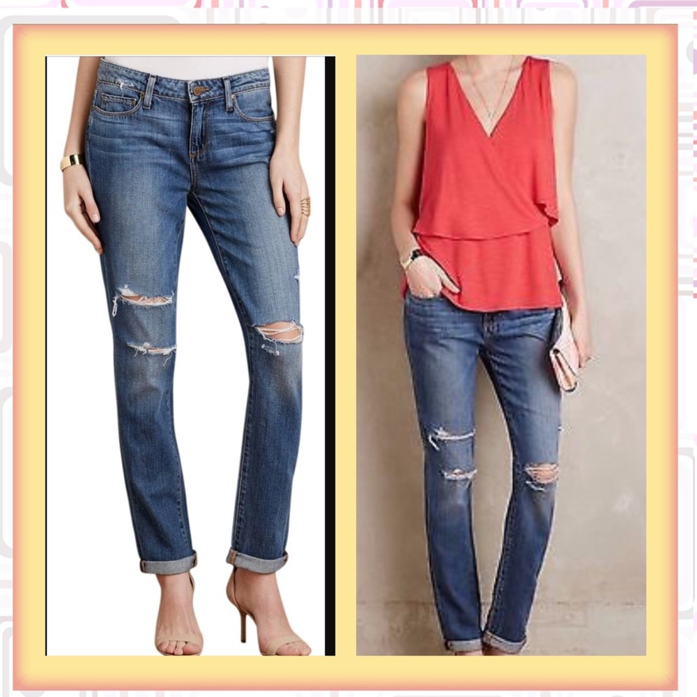 PAIGE Jimmy Jimmy Skinny destructive 28 inseam