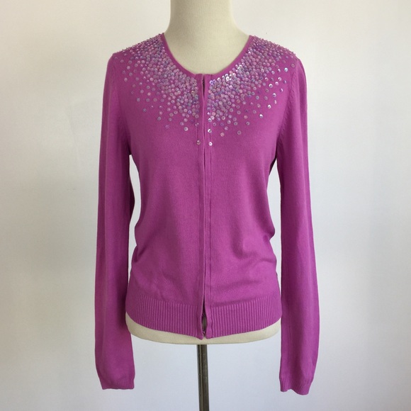 Sequin Embellished GAP Cardigan NWOT - Picture 6 of 6
