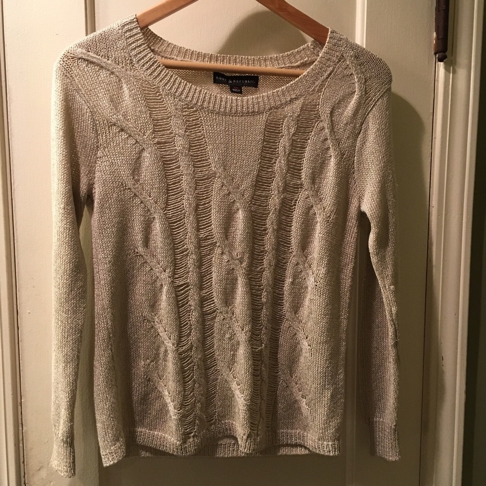 Gold Rock'n Republic sweater