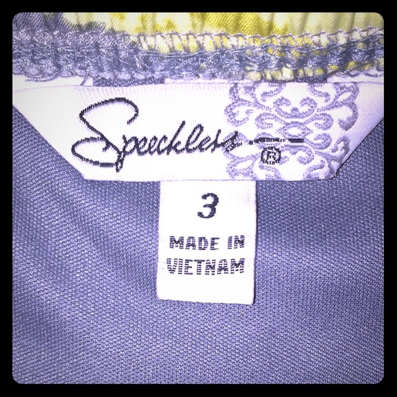 Speechless Floral Satin Tube Dress - Size 3 - Picture 4 of 4