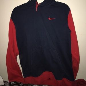 Nike color block hoodie