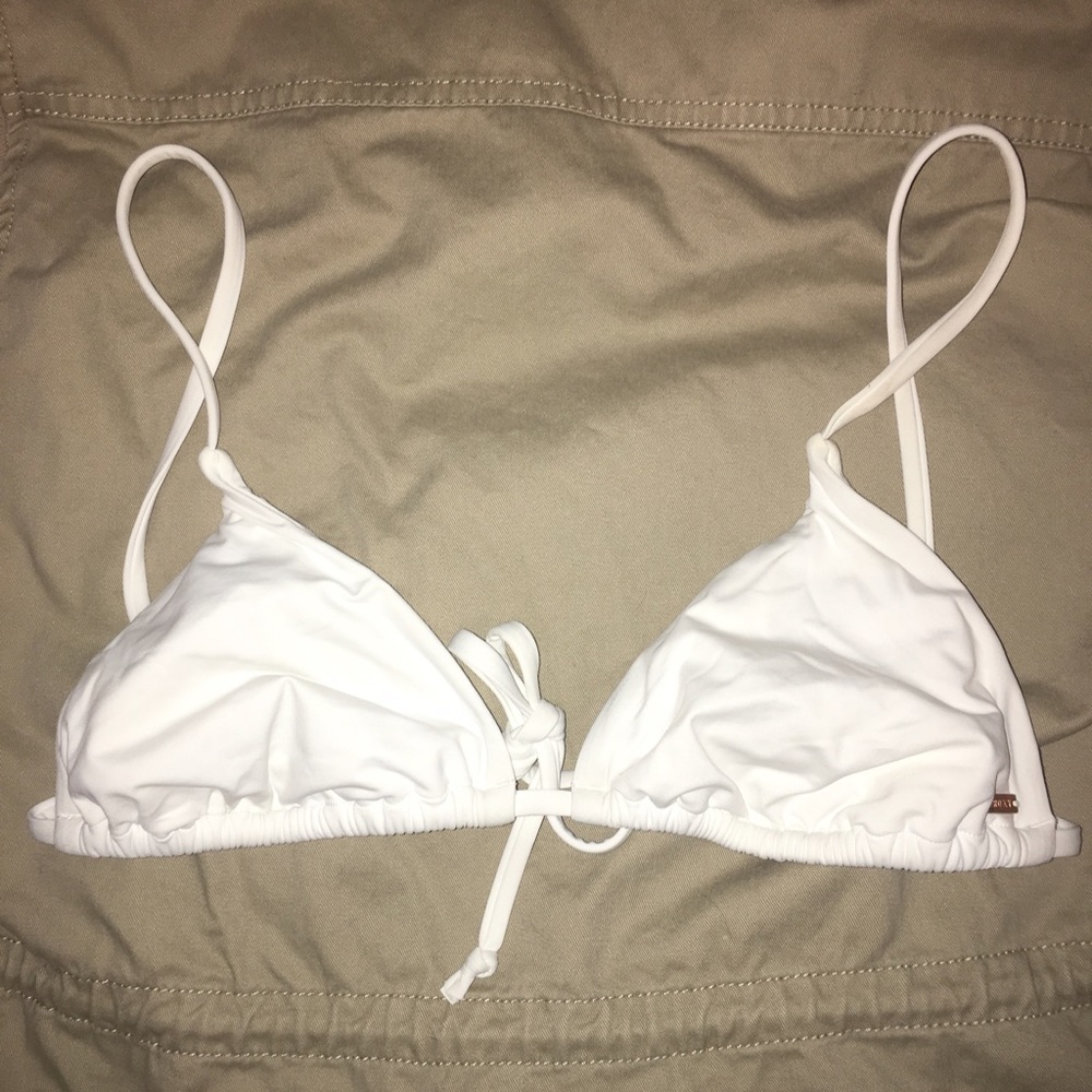 Roxy White Tri Top