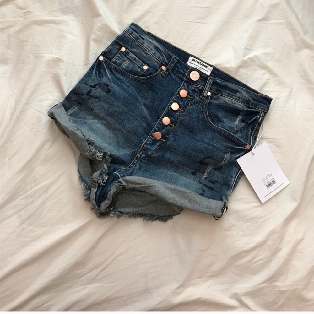 One Teaspoon Jean shorts