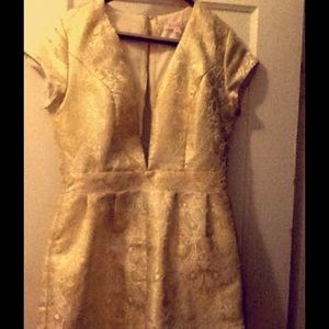 Gold Romper
