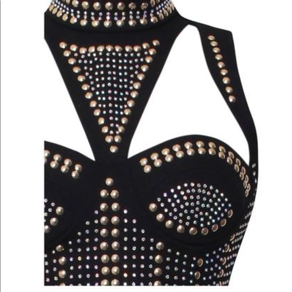 ๐ Rhinestone Bandage Glam dress๐ - Picture 5 of 8