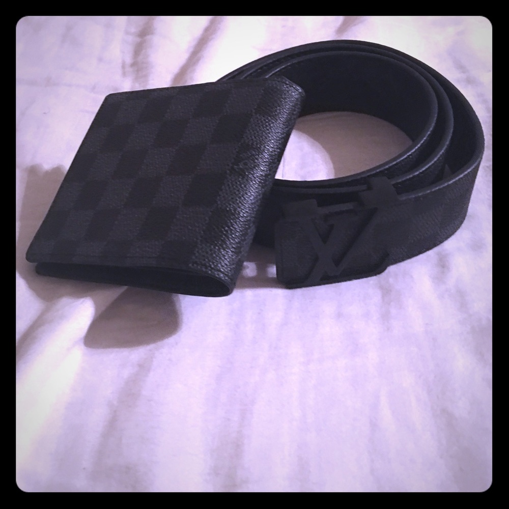 Men's Belt and Wallet