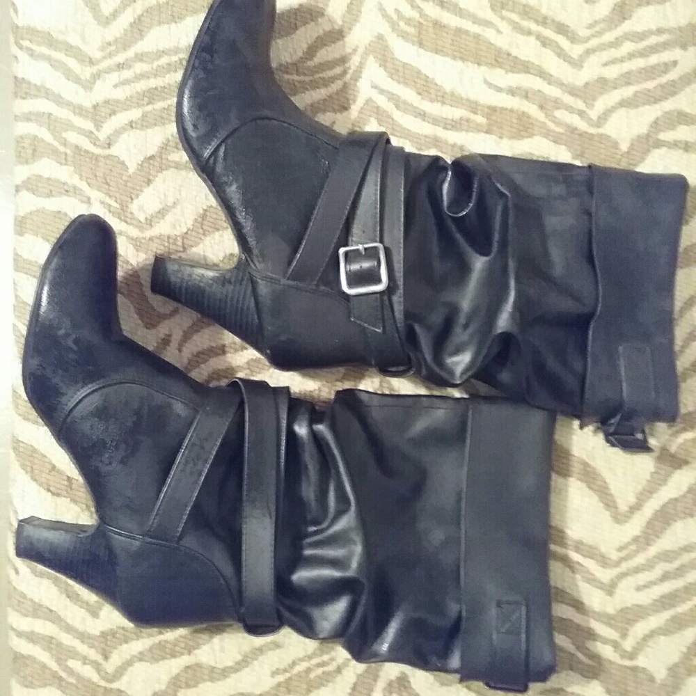 Womens mid calf boots