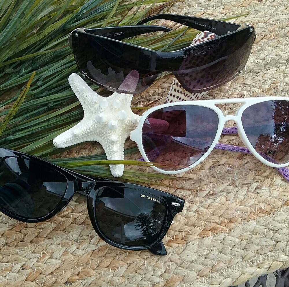 Set of 3 name brand sunglasses