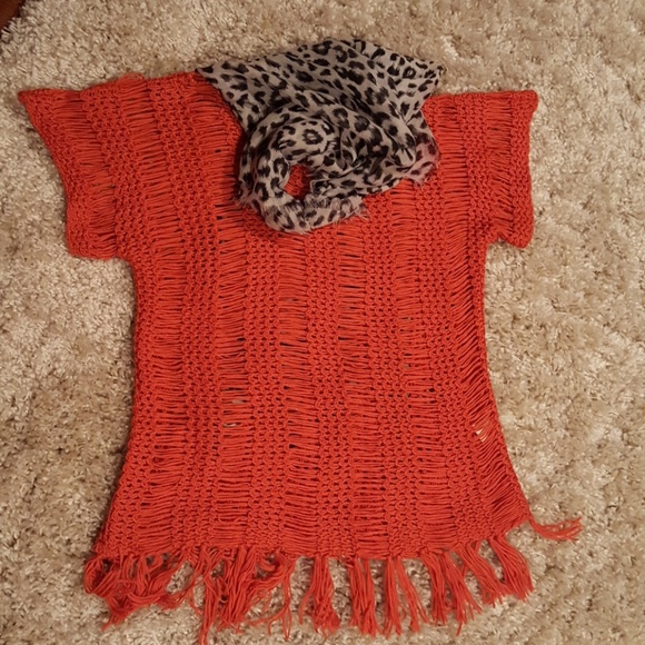 Spicy Orange Swimsuit Cover - Picture 2 of 3