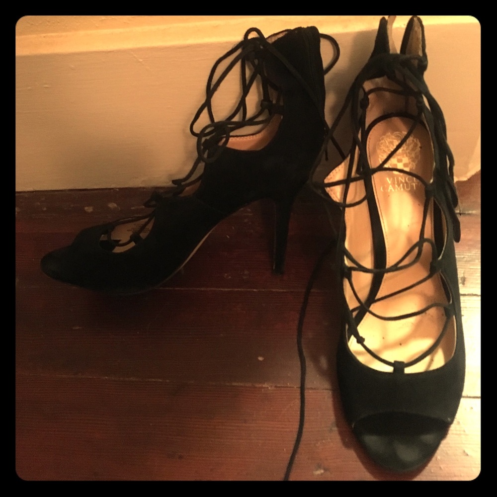 Size 11 Vince Camuto strappy heels