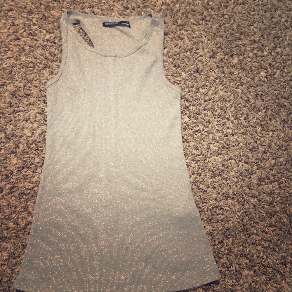 Silver Tank Top