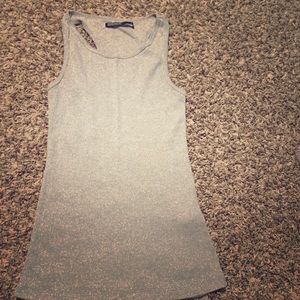 Silver Tank Top