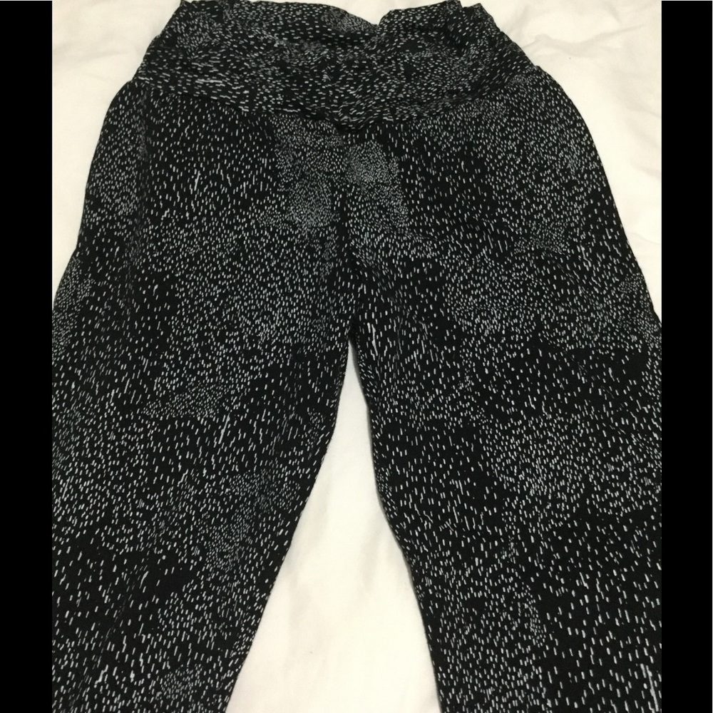 Sweatpant foldover fabletics